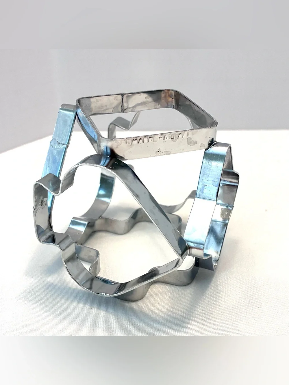 Vintage (1960’s) Tomado ~ Holland, 6-sided metal cookie cutter.